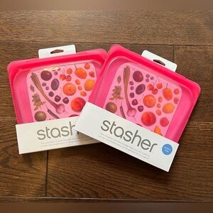 Stasher Sandwich Bags x2